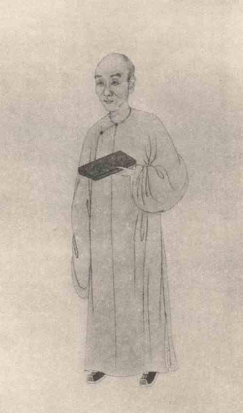 名人张燕昌画像