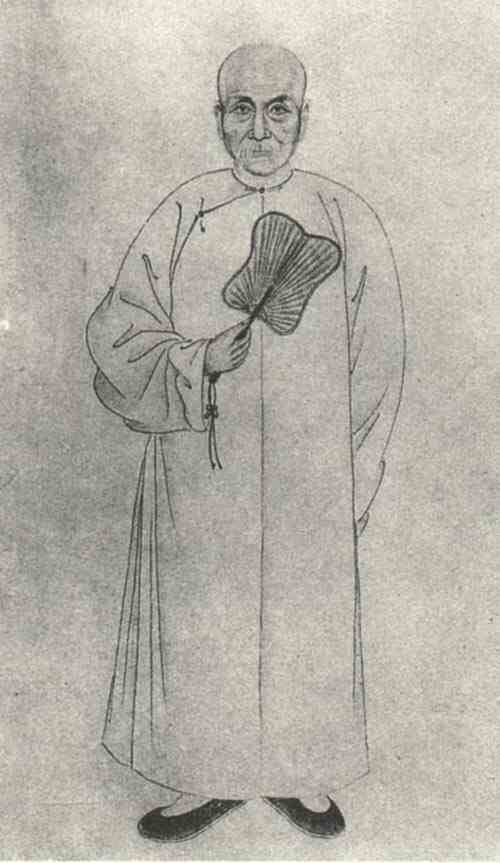 名人张维屏画像