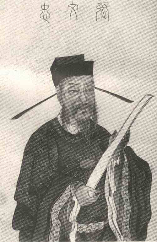 名人张世杰画像