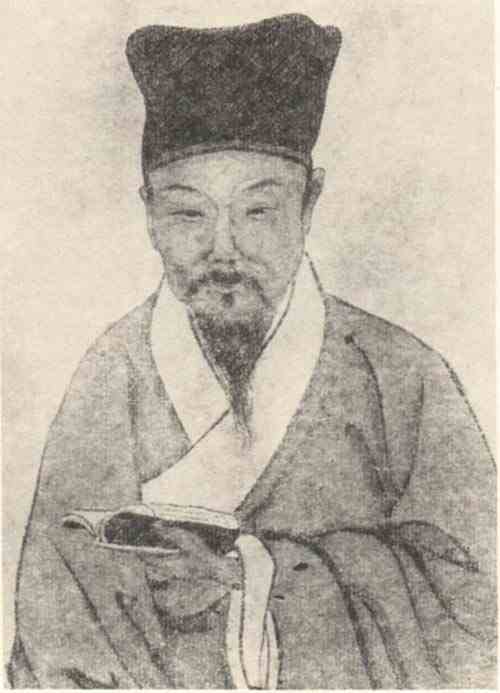 名人张溥画像
