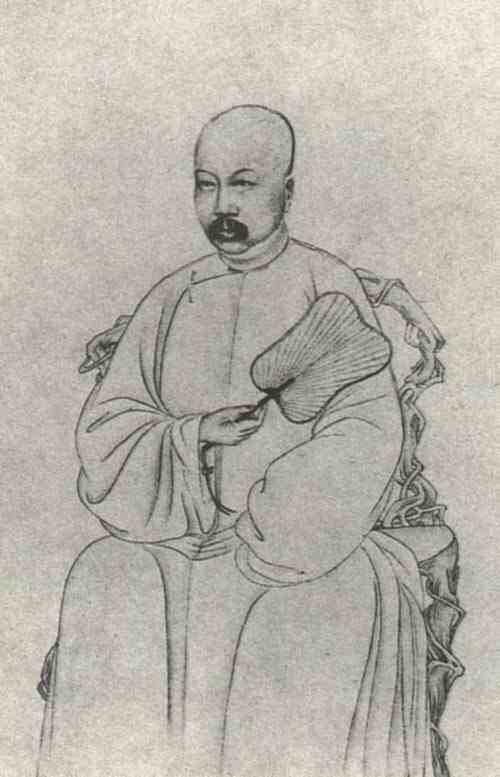 名人张佩纶画像