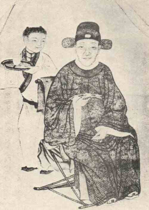 名人张家玉画像