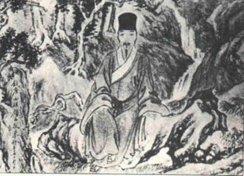 名人张煌言画像