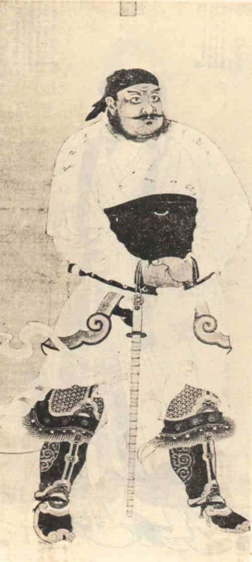 名人张飞画像