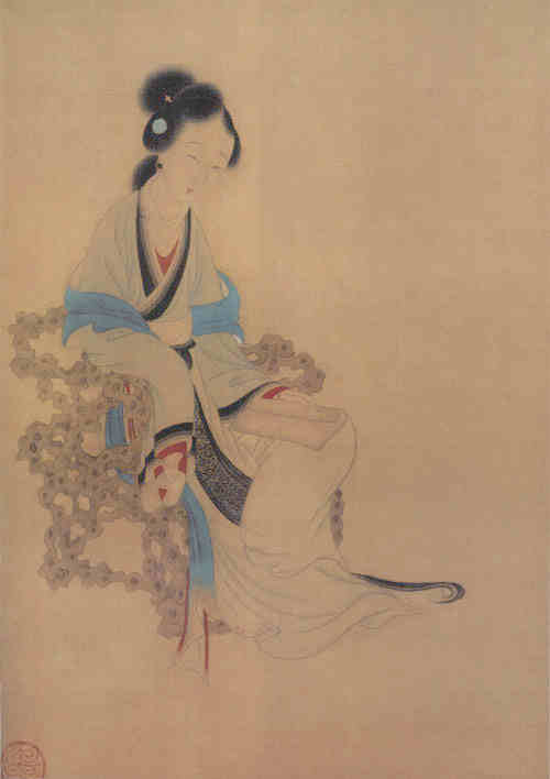 名人鱼玄机的画像
