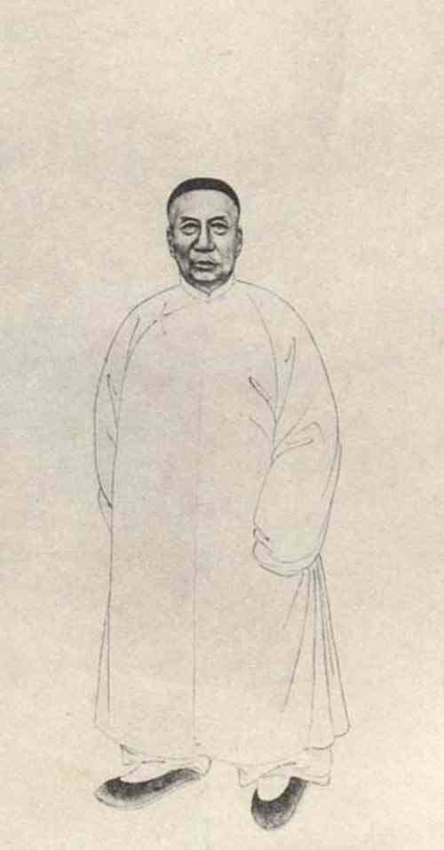 名人易顺鼎的画像