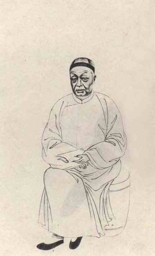 名人杨文会画像