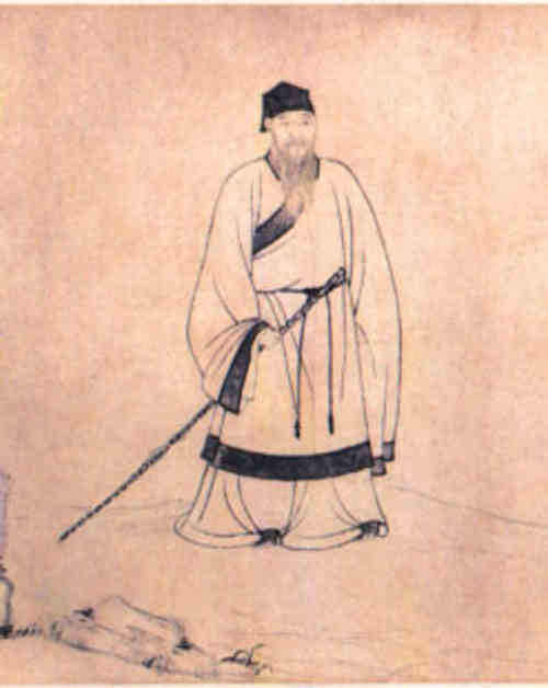 名人杨谦画像