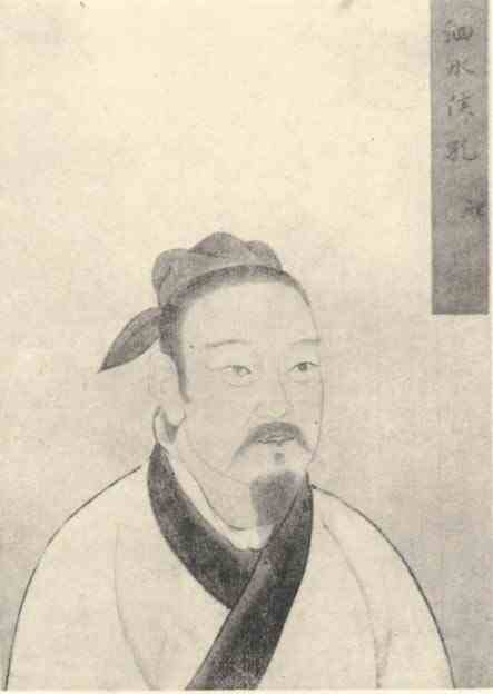 名人孔鲤的画像