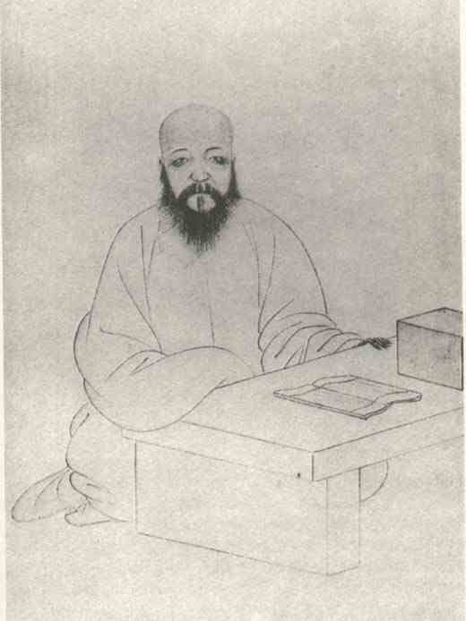 名人孔广林画像