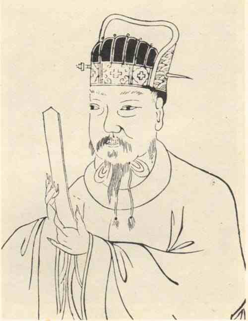 名人徐陵画像