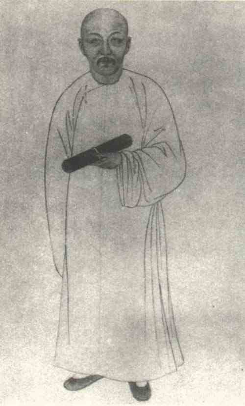 名人谢墉画像