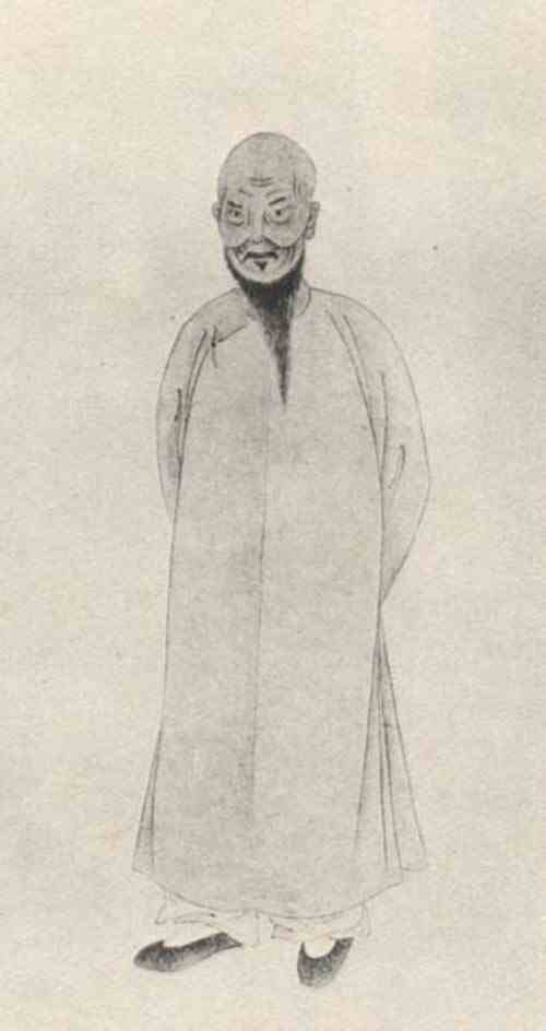 名人谢兰生画像