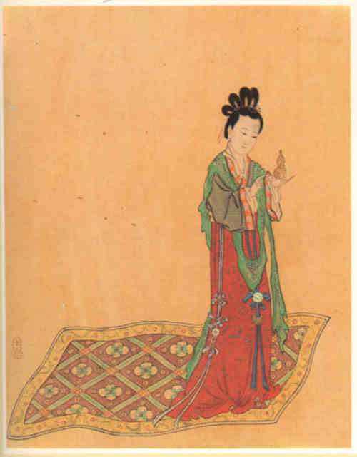 名人西施画像
