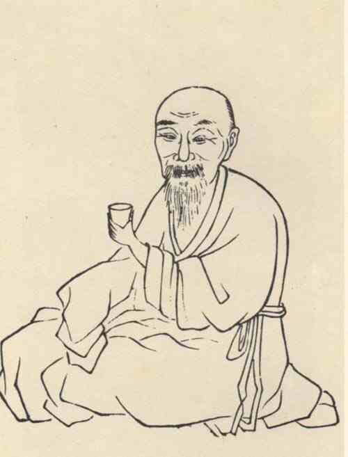 名人汪士慎画像