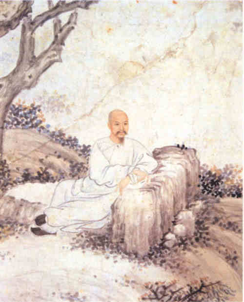 名人汪晴崖画像