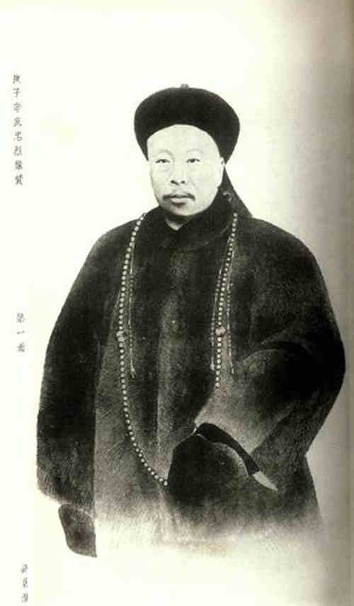 名人许景澄画像