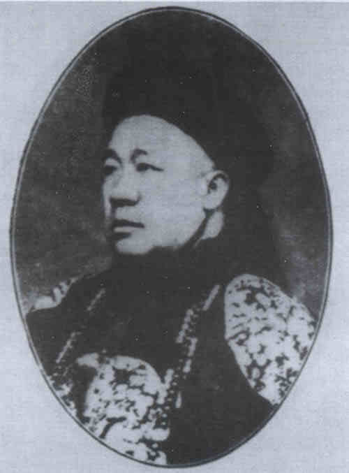 名人善耆的画像