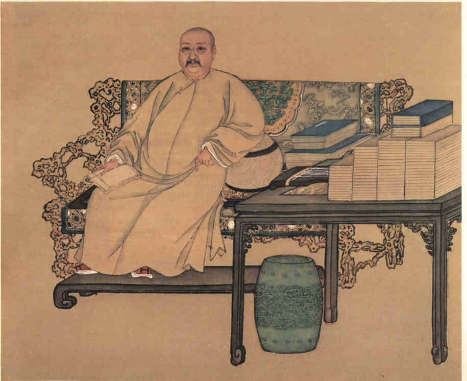 名人江藩画像