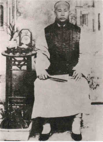 名人霍元甲的画像