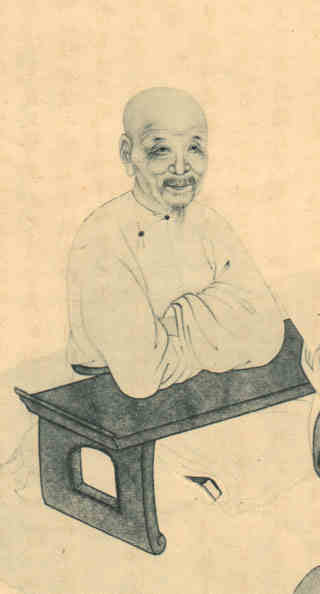 名人黄与坚画像
