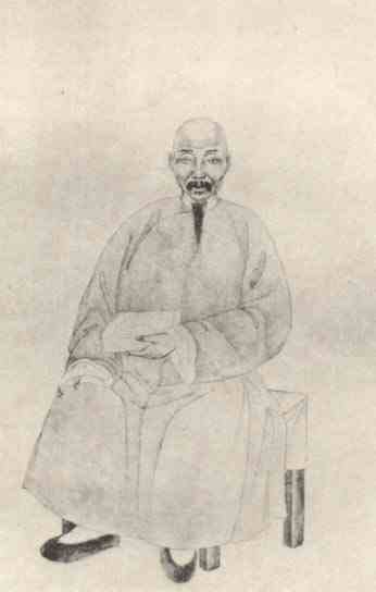 名人黄以周画像