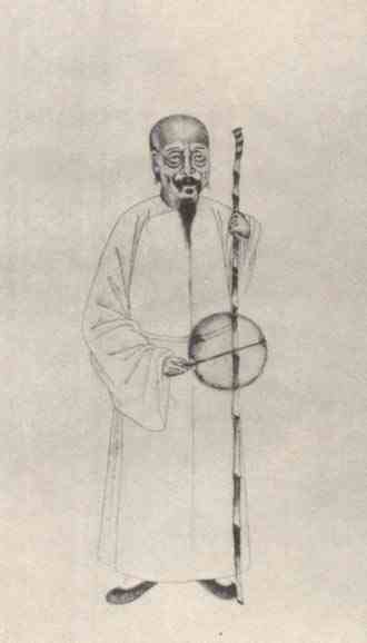 名人黄丕烈画像