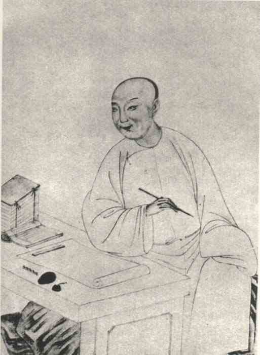 名人胡渭画像