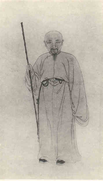 名人杭世骏画像