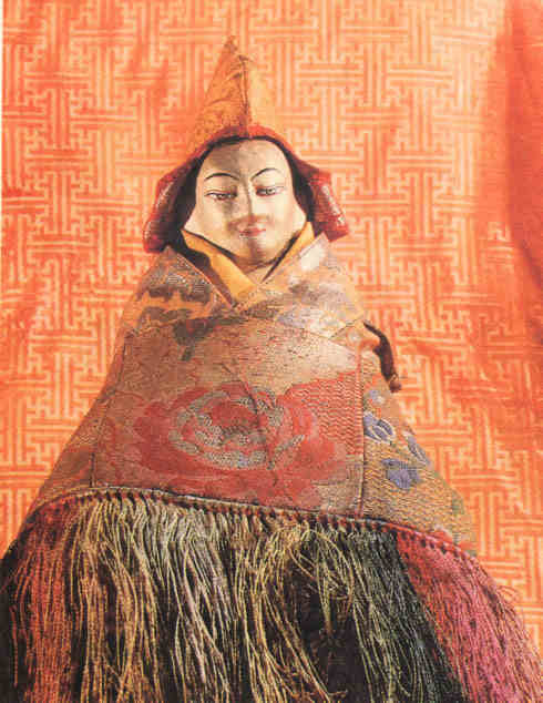 名人宗喀巴的画像