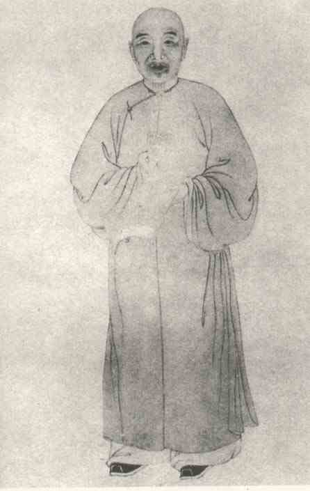 名人顾贞观画像