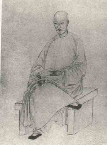 名人符曾的画像