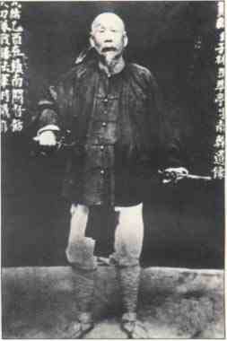 名人冯子材画像
