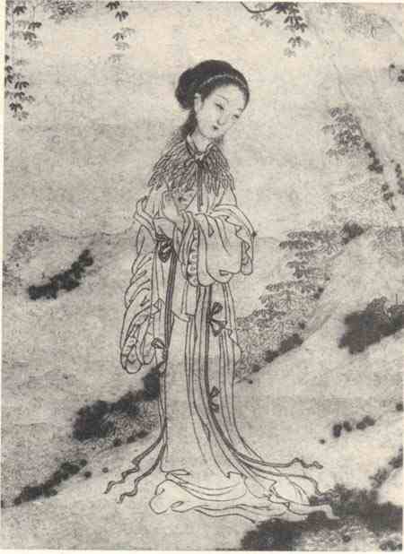 名人董小宛画像