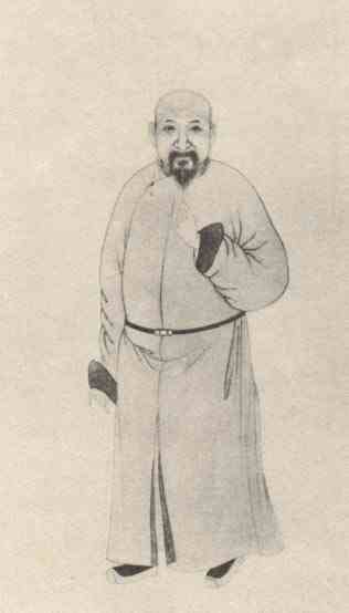 名人董诰画像