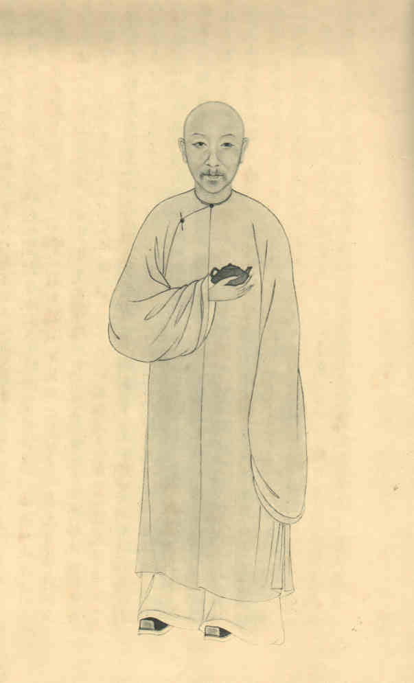 名人陈鸿寿画像