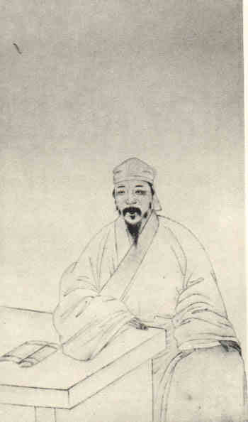 名人陈洪绶画像