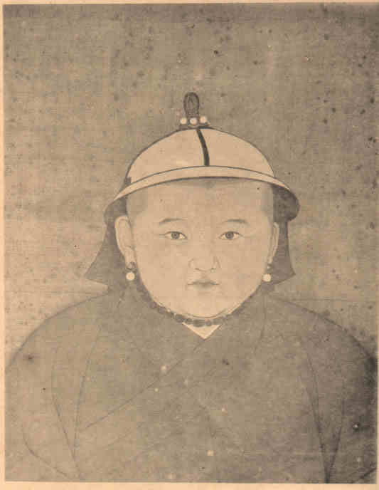 名人孛儿只斤·懿璘质班画像