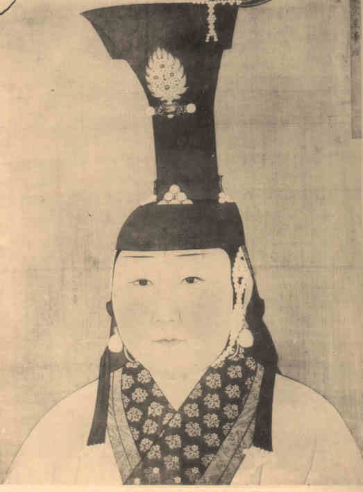 名人孛儿只斤·爱育黎拔力八达次后的画像