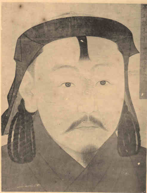 名人孛儿只斤·那木罕的画像
