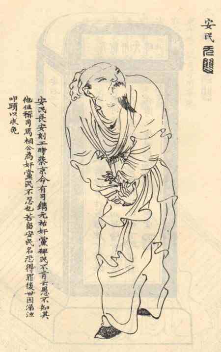 名人安民的画像