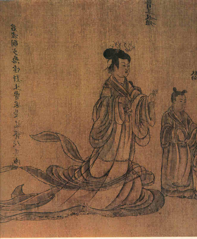 名人叔姬的画像