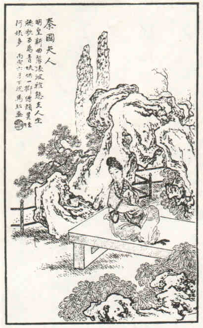 名人秦国夫人画像