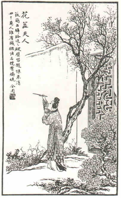 名人花蕊夫人的画像