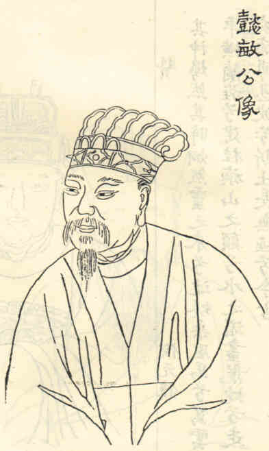 名人王素画像