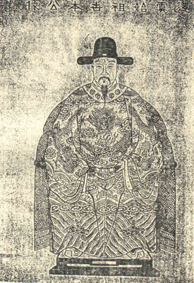 名人田汝源的画像