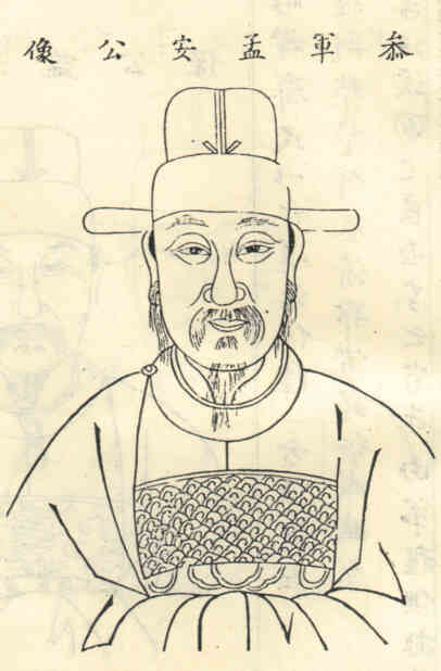 名人朱何画像