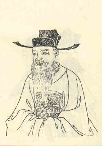 名人朱谔画像