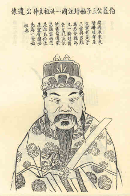 名人江玄仲的画像