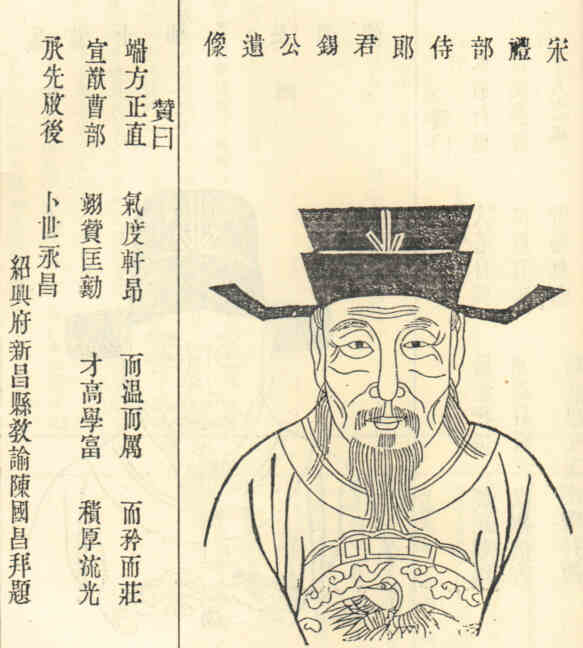 名人李君锡画像